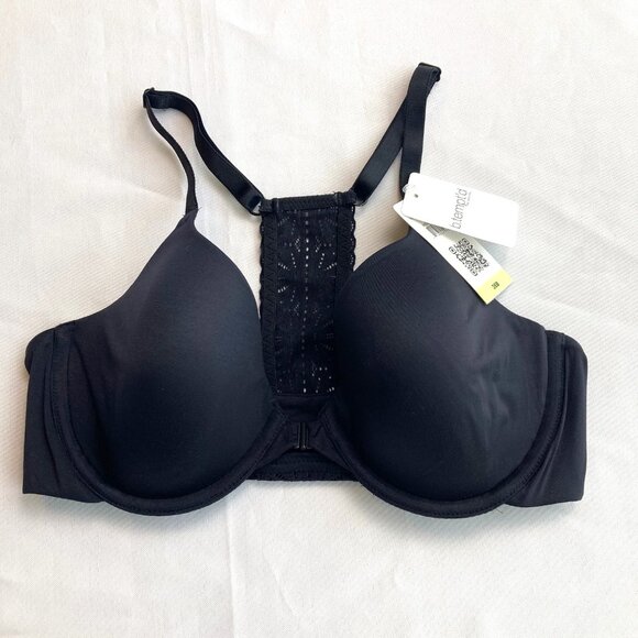 b.tempt'd Future Foundation Front Close Racerback Bra 36B Night 953353 NWT - Picture 2 of 9